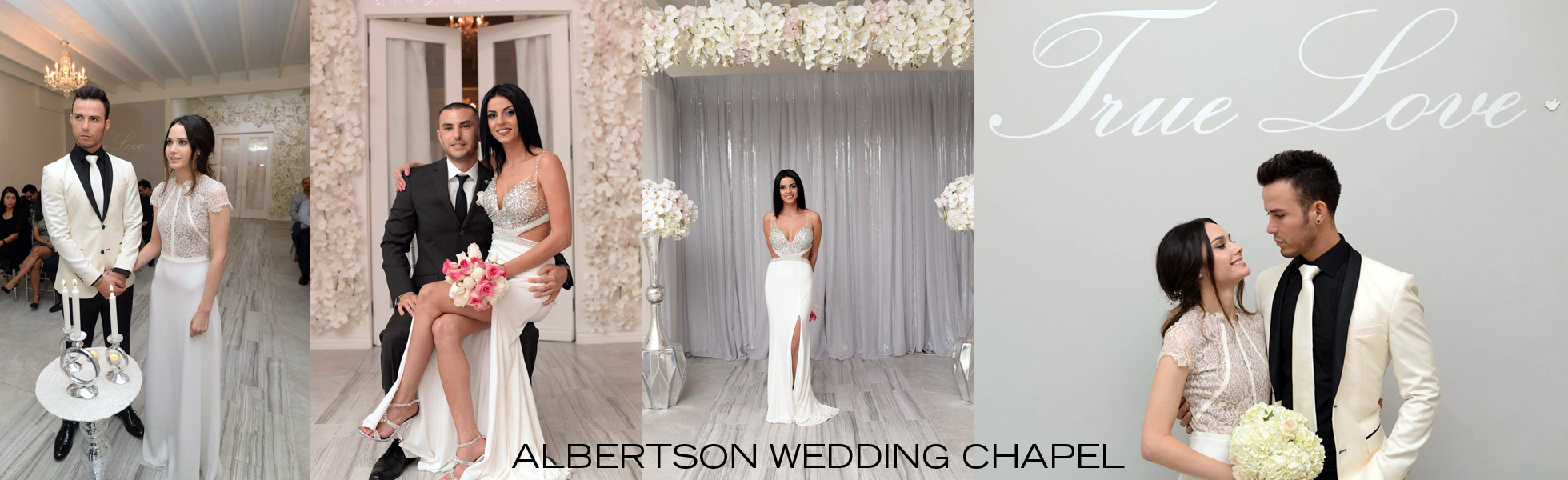 contact us at Albertson wedding chapel
