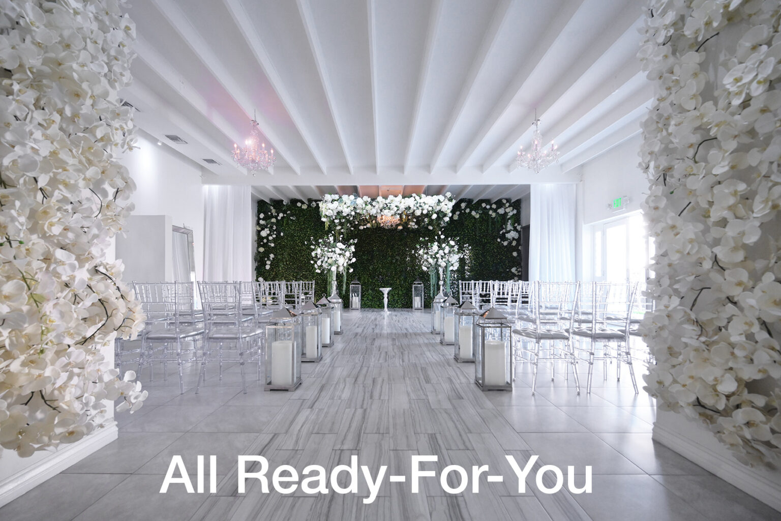 Albertson Wedding Chapel in Los Angeles. Stylish, intimate weddings daily.
