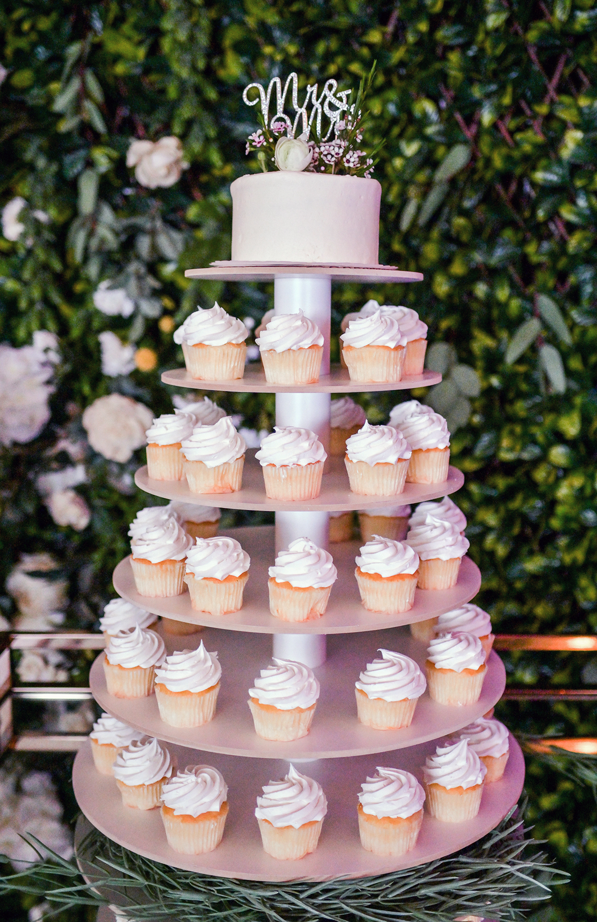 cup cake tower