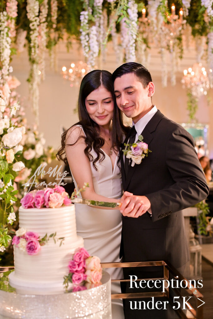 wedding receptions under 5k in los angeles