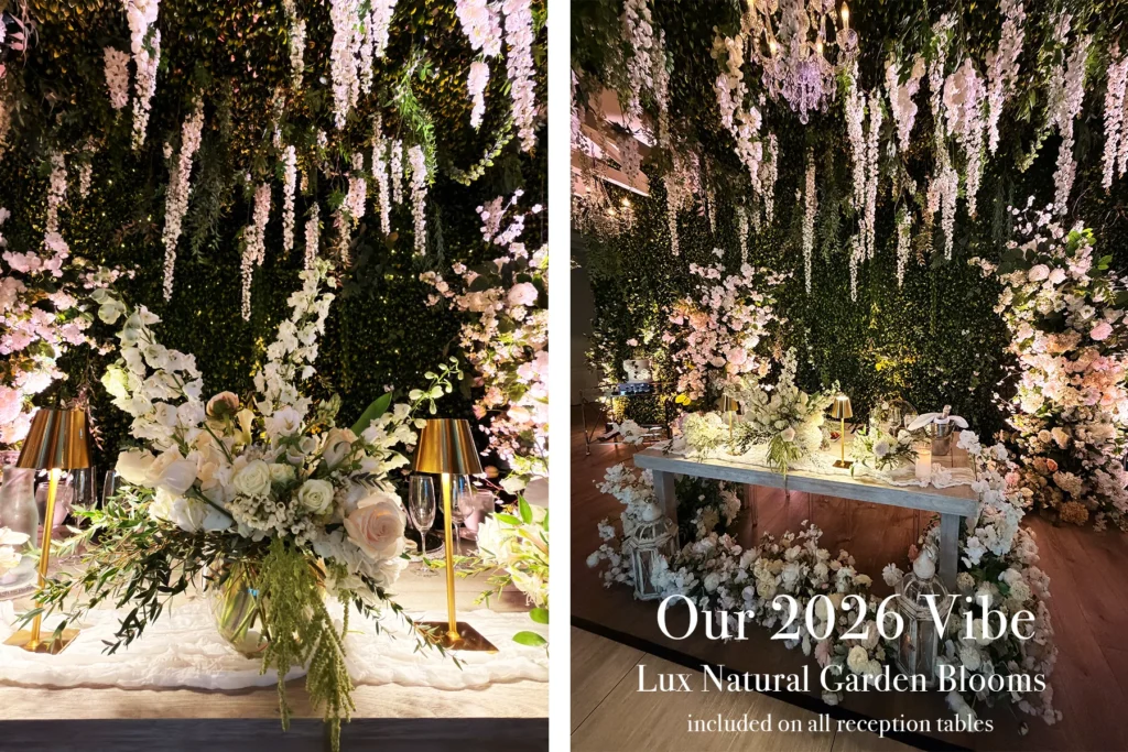 Albertson Wedding Chapel holds affordable lux weddings with fresh floral blooms included on the tables in 2026