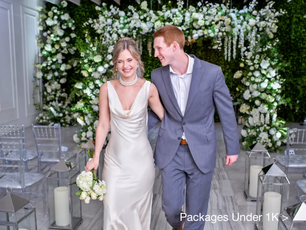 wedding packages under 1k in Lo