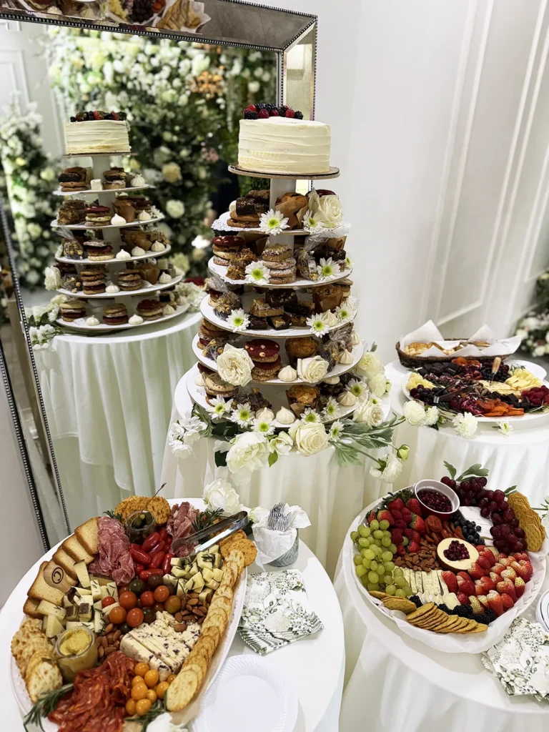 love station spread at chapel