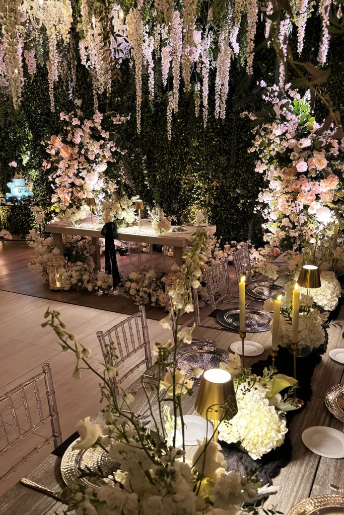 albertson wedding chapel and reception decor