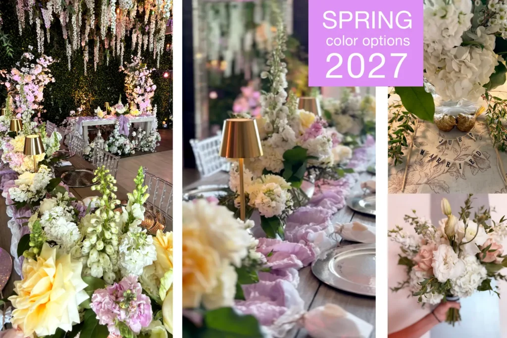 Spring 2027 wedding trends at Albertson Wedding Chapel