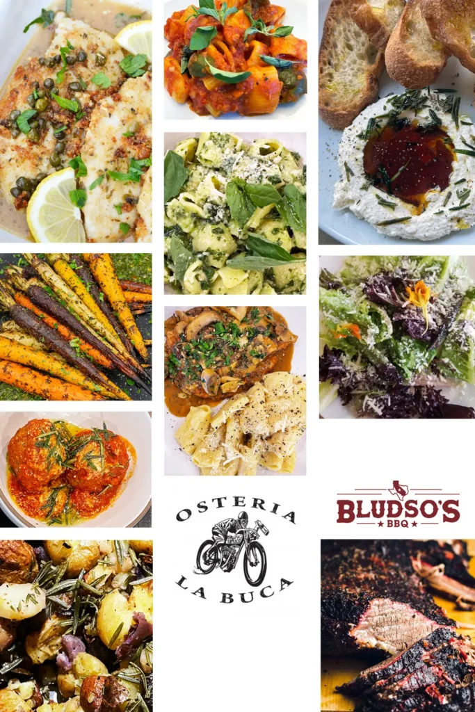 Images of our catering choices for Albertson Wedding Chapel all-inclusive packages